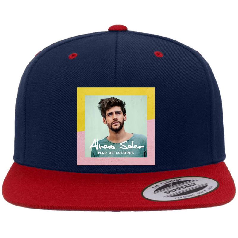 Alvaro Soler Spanish Singer Premium Flat Bill Snapback Cap  Navy