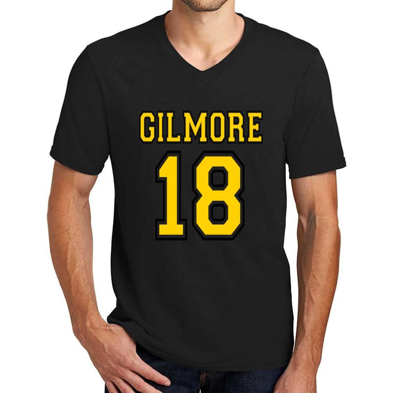 Adam Sandler - Gilmore 18 - Happy Gilmore Unisex V-Neck T-Shirt Men Black