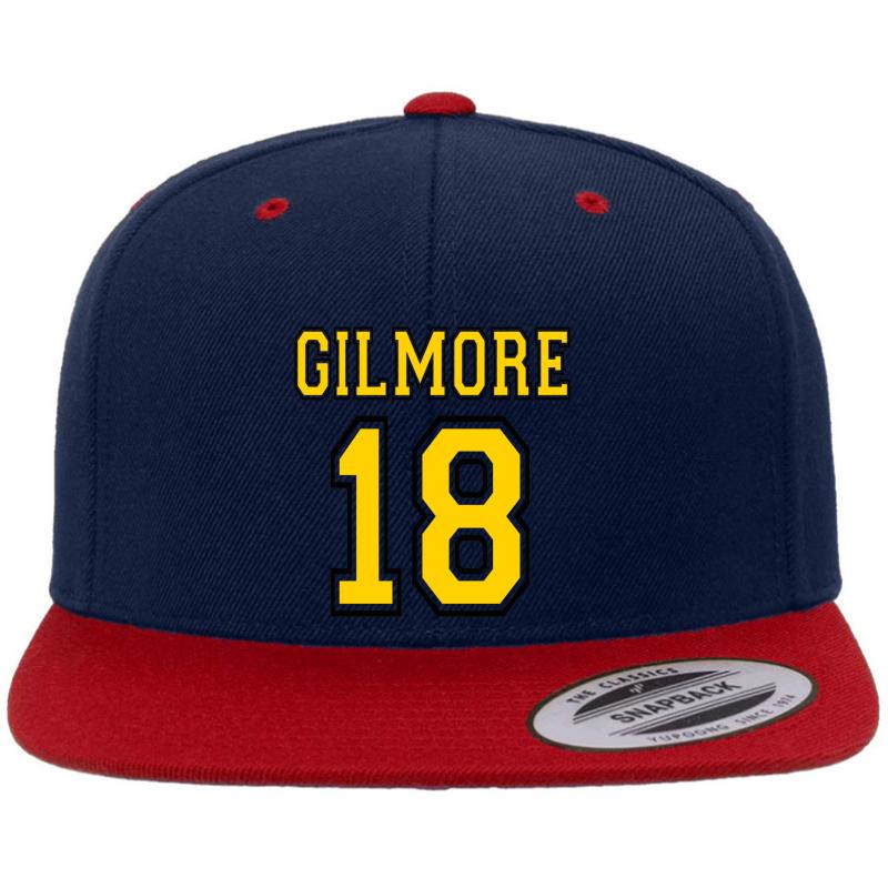 Adam Sandler - Gilmore 18 - Happy Gilmore Premium Flat Bill Snapback Cap  Navy