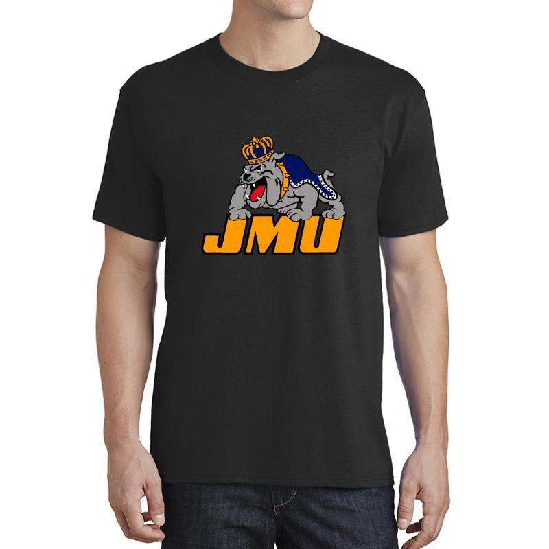 Vintage James Madison University Unisex T-Shirt Men Black