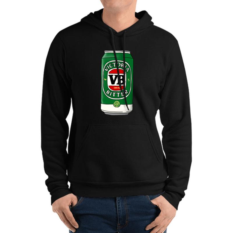 Vb - Victoria Bitter - Aussie Icons Unisex Hooded Sweatshirt Men Black