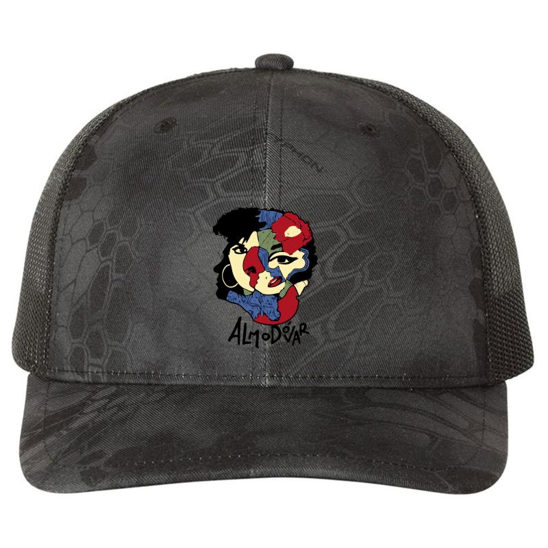 Almodovar Richardson Premium Trucker Snapback Cap  Kryptek Typhon Black