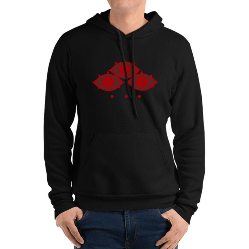 The Symbol Of Zahard Unisex Hooded Sweatshirt Men Black