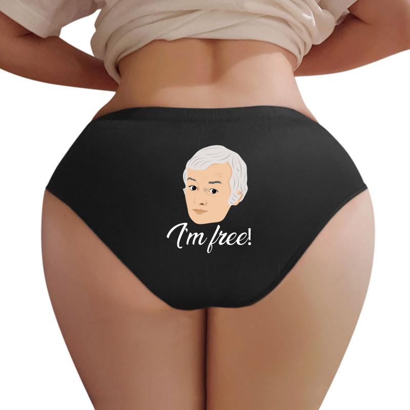 Are You Being Served - Mr Humphries I'm Free! Women Underwear Panties Women Black