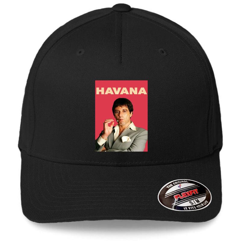 Al Pacino - Havana Flexfit Baseball Cap  Black