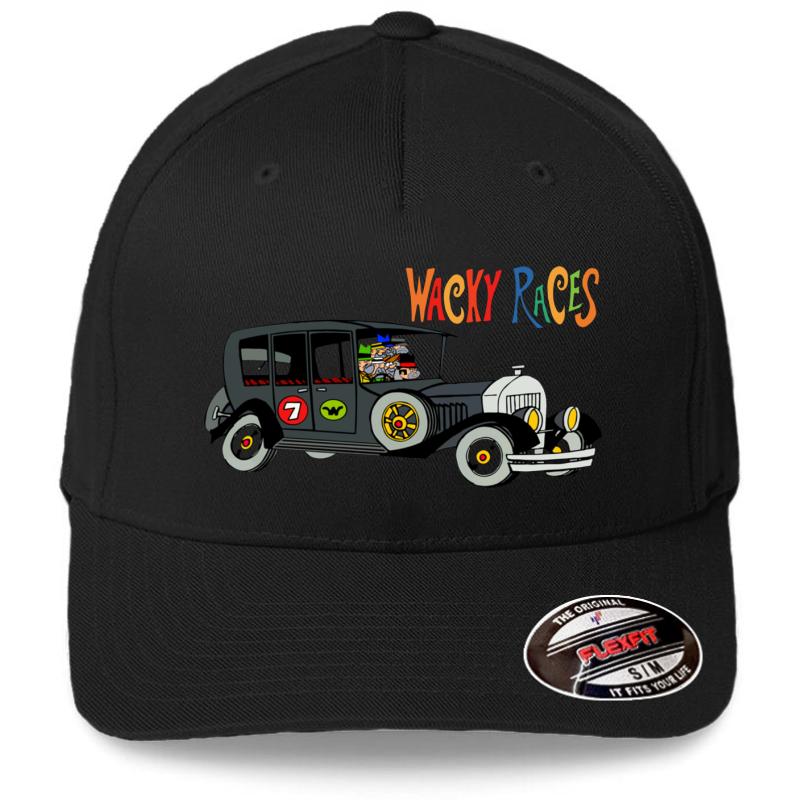 Wacky Races The Ant Hill Mob Flexfit Baseball Cap  Black