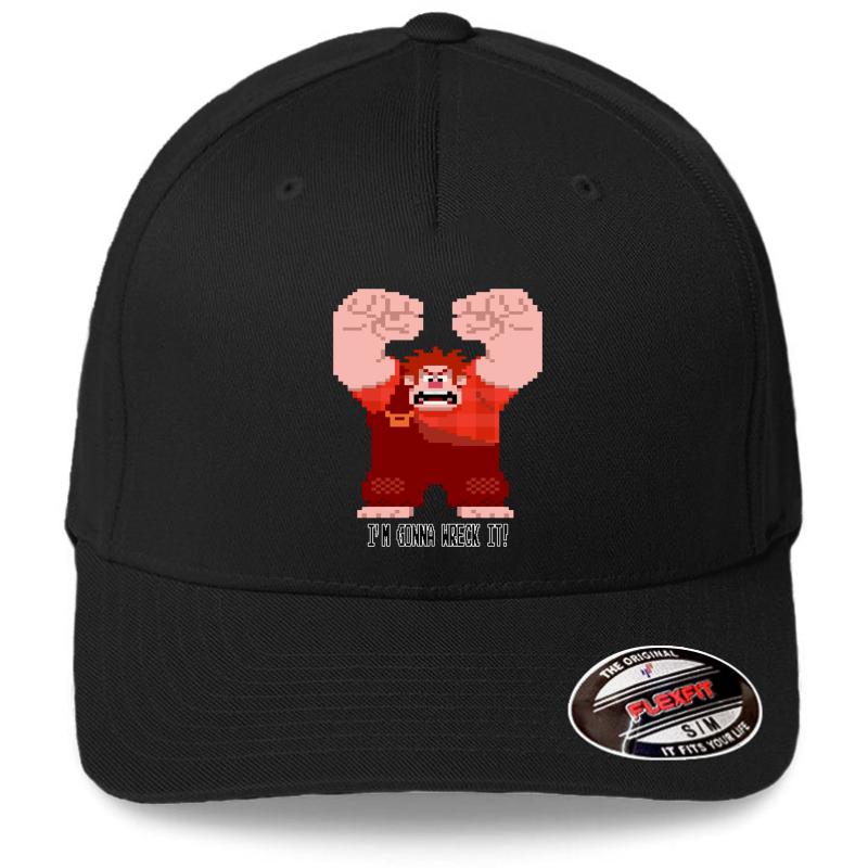 Wreck-It Ralph - Gonna Wreck It! Flexfit Baseball Cap  Black