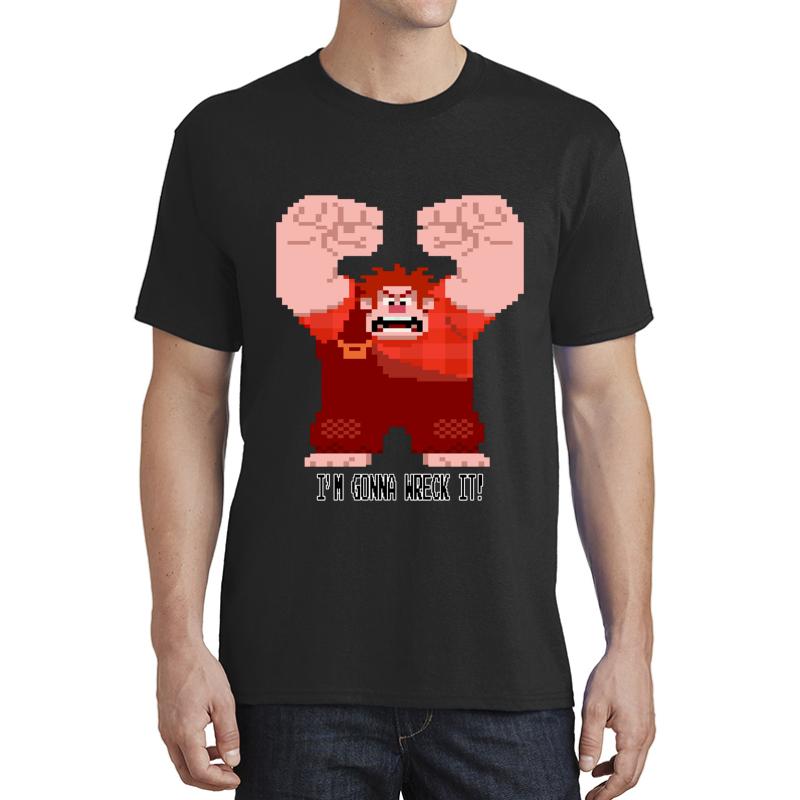 Wreck-It Ralph - Gonna Wreck It! Unisex T-Shirt Men Black