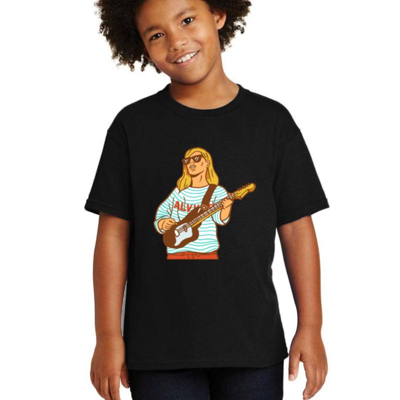 Alvvays Band Molly Rankin Youth T-Shirt Boy Black