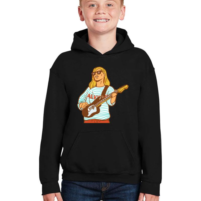 Alvvays Band Molly Rankin Youth Hooded Sweatshirt Boy Black