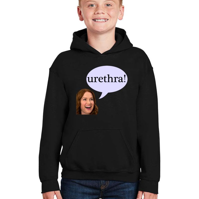 Unbreakable Kimmy Schmidt: Urethra Youth Hooded Sweatshirt Boy Black