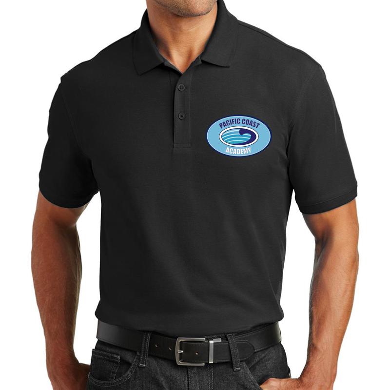 Zoey 101: Pca Logo Unisex Polo Jersey Sport Shirt Men Black