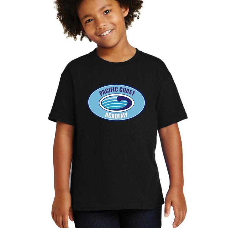 Zoey 101: Pca Logo Youth T-Shirt Boy Black