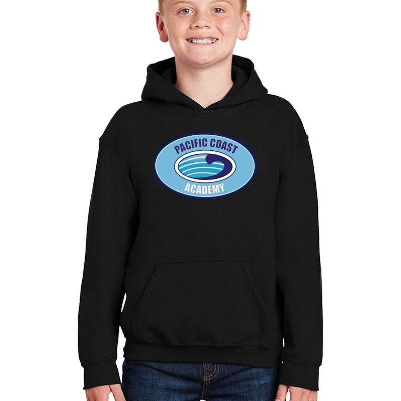 Zoey 101: Pca Logo Youth Hooded Sweatshirt Boy Black