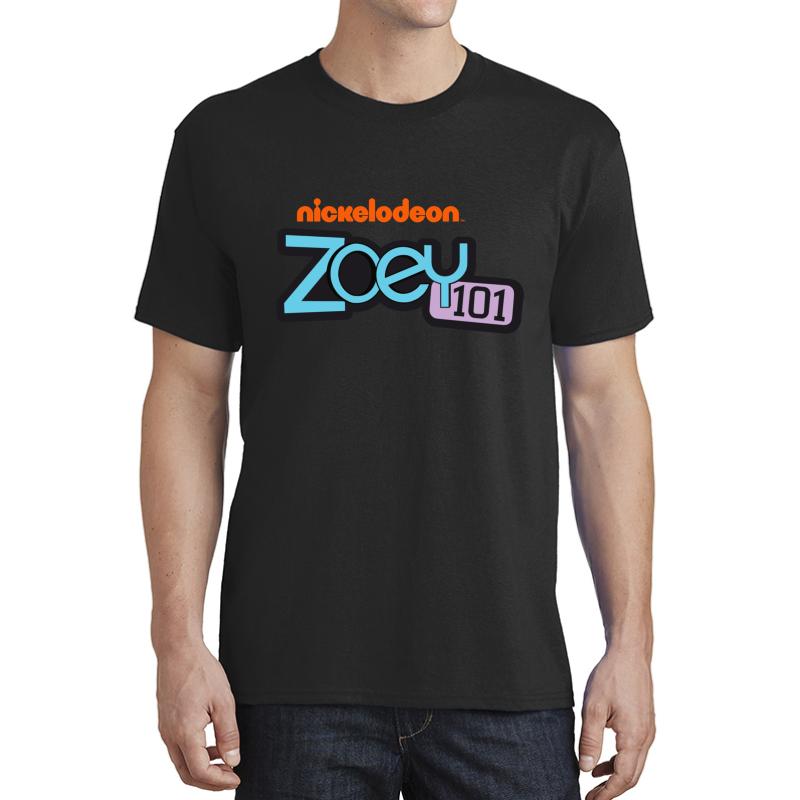 Zoey 101 Logo Vector Unisex T-Shirt Men Black