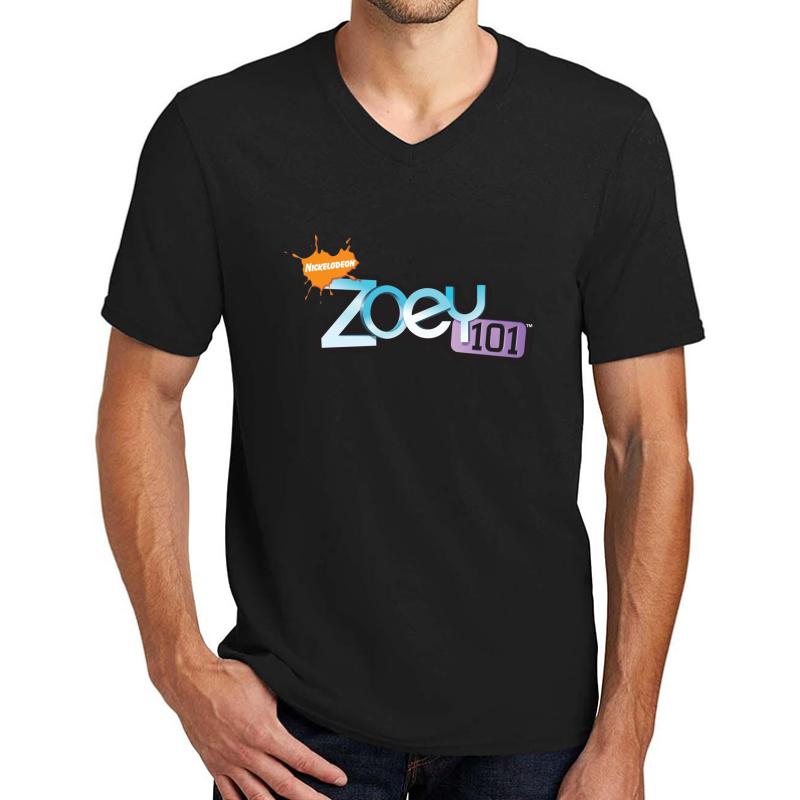 Zoey 101 Unisex V-Neck T-Shirt Men Black