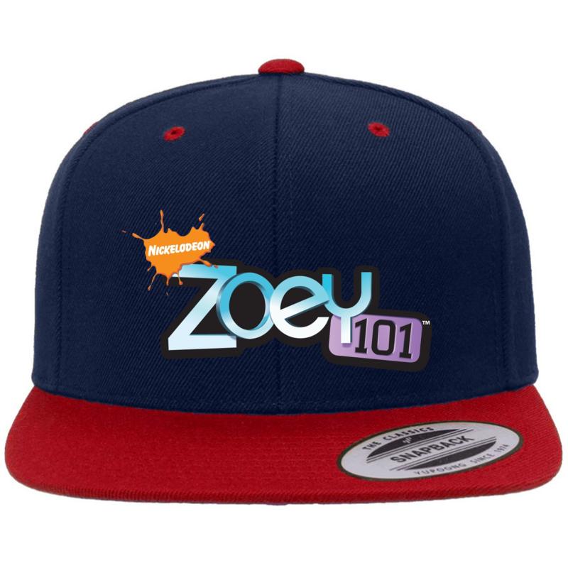 Zoey 101 Premium Flat Bill Snapback Cap  Navy