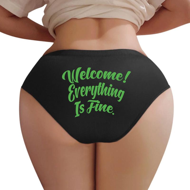 Welcome ! Women Underwear Panties Women Black