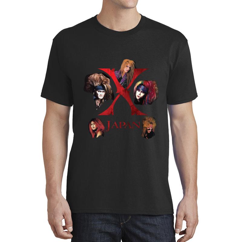 X Japan Classic 1988 Including Taiji  Unisex T-Shirt Men Black