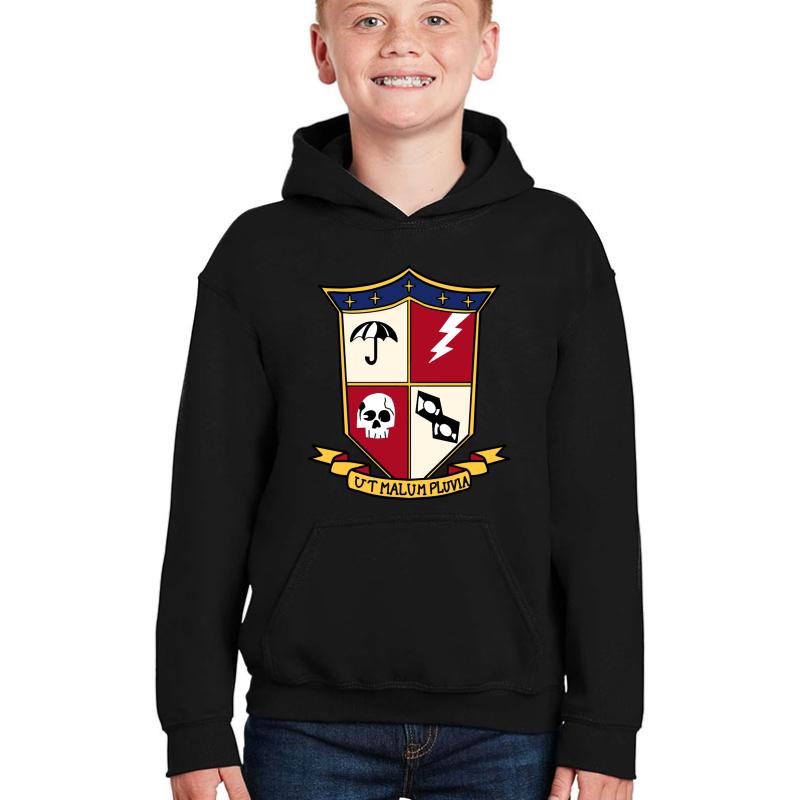 Umbrella Academy Logo Youth Hooded Sweatshirt Boy Black