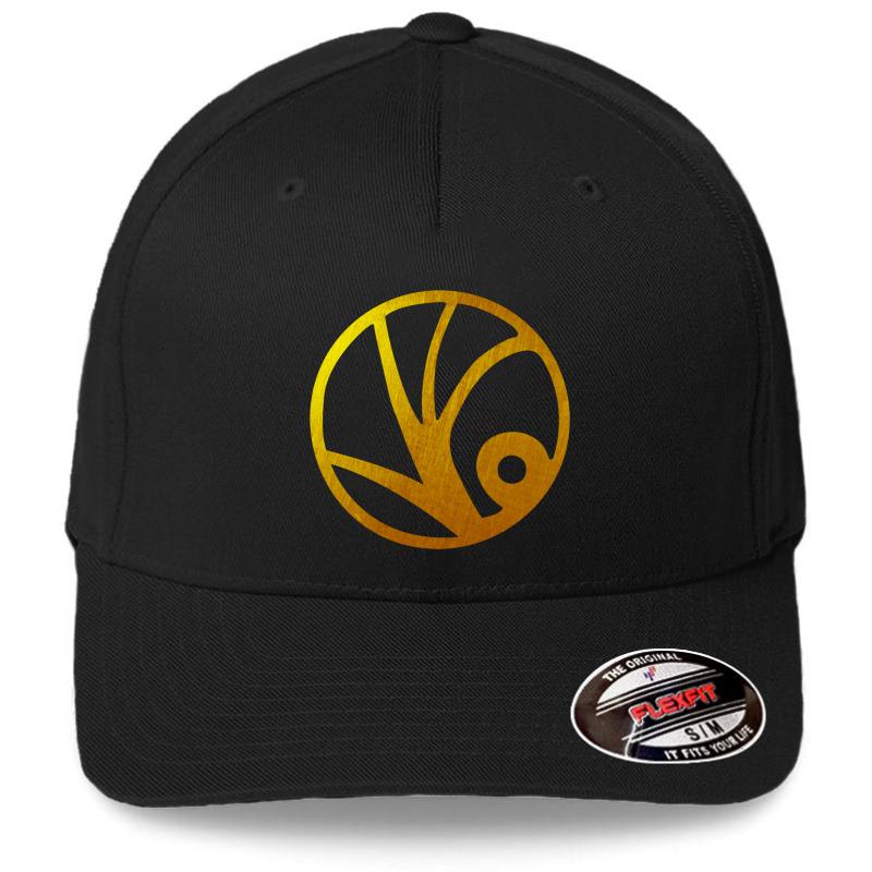 A Series Of Unfortunate Events - Spyglass Logo V.F.D.  Flexfit Baseball Cap  Black