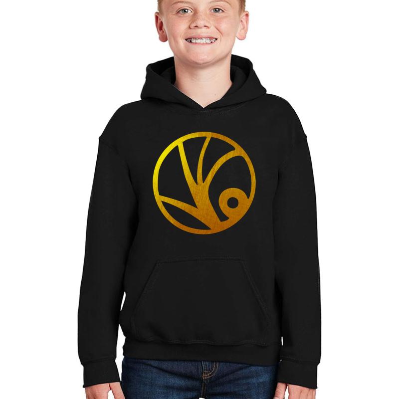 A Series Of Unfortunate Events - Spyglass Logo V.F.D.  Youth Hooded Sweatshirt Boy Black