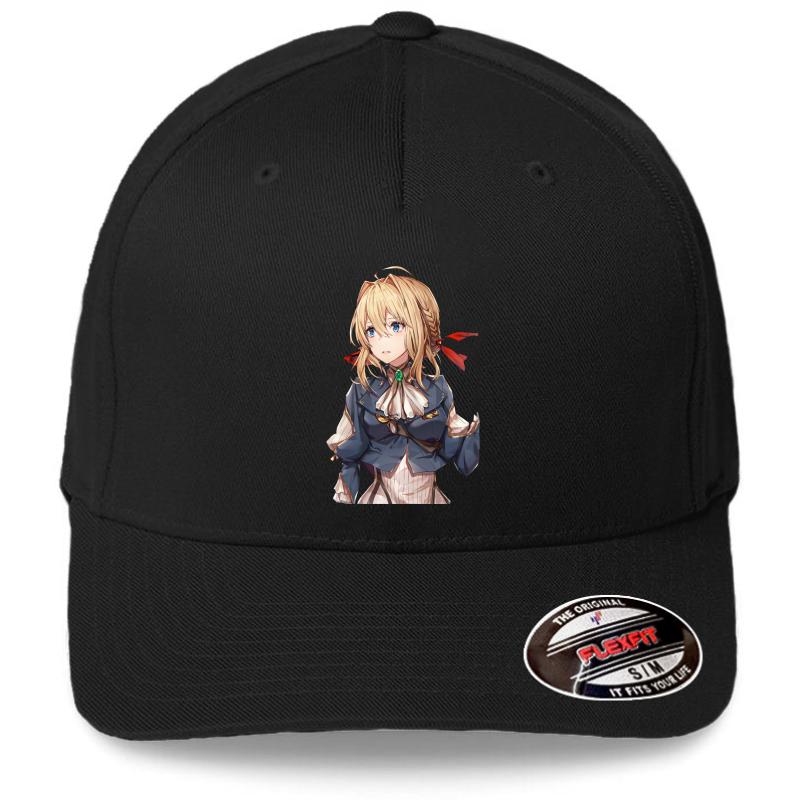 Violet Evergarden Flexfit Baseball Cap  Black