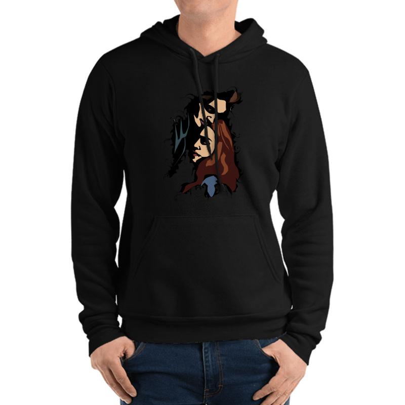 Twilight Poster Inspired Unisex Hooded Sweatshirt Men Black