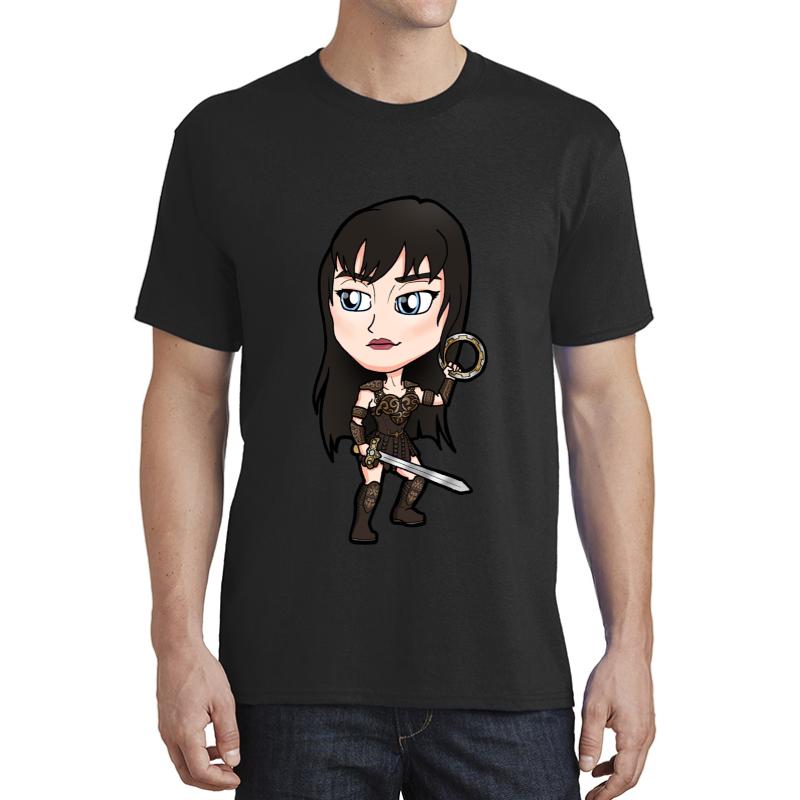 Xena Warrior Princess Unisex T-Shirt Men Black