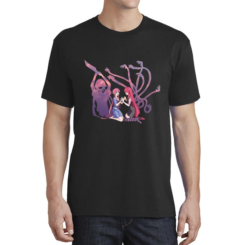 Yuno And Lucy Anime Inspired Shirt Unisex T-Shirt Men Black