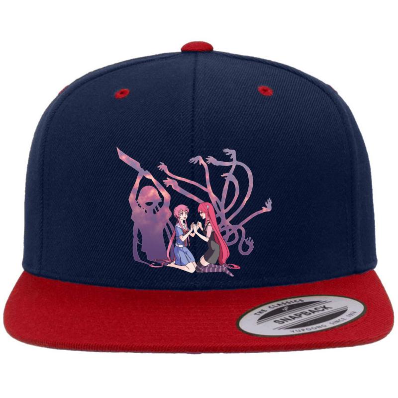 Yuno And Lucy Anime Inspired Shirt Premium Flat Bill Snapback Cap  Navy