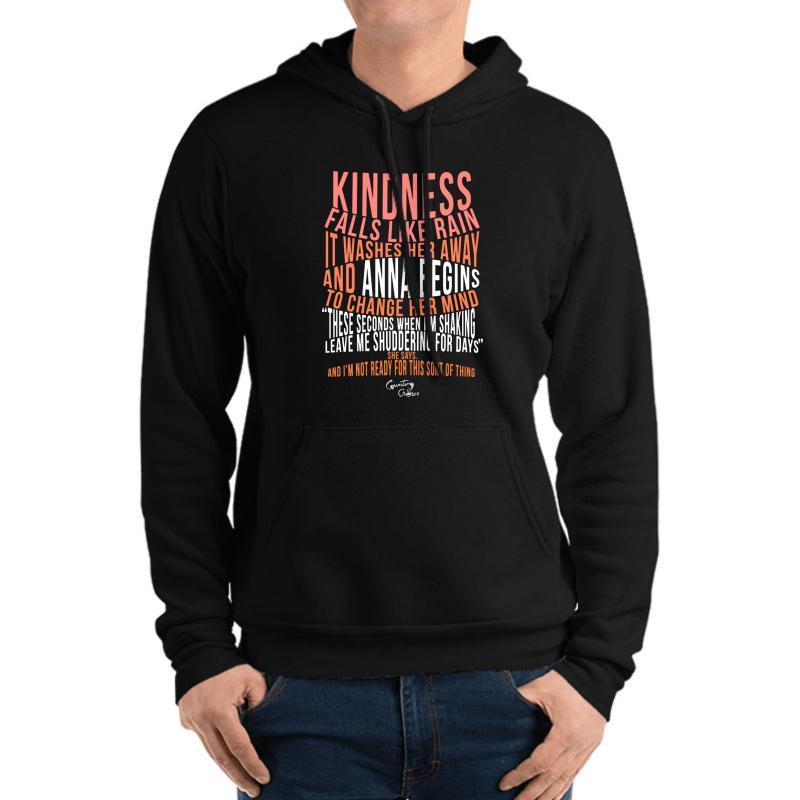 Anna Begins Counting Crows Unisex Hooded Sweatshirt Men Black