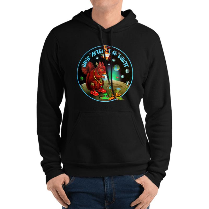 Anthony Phillips - Wise After The Event Unisex Hooded Sweatshirt Men Black