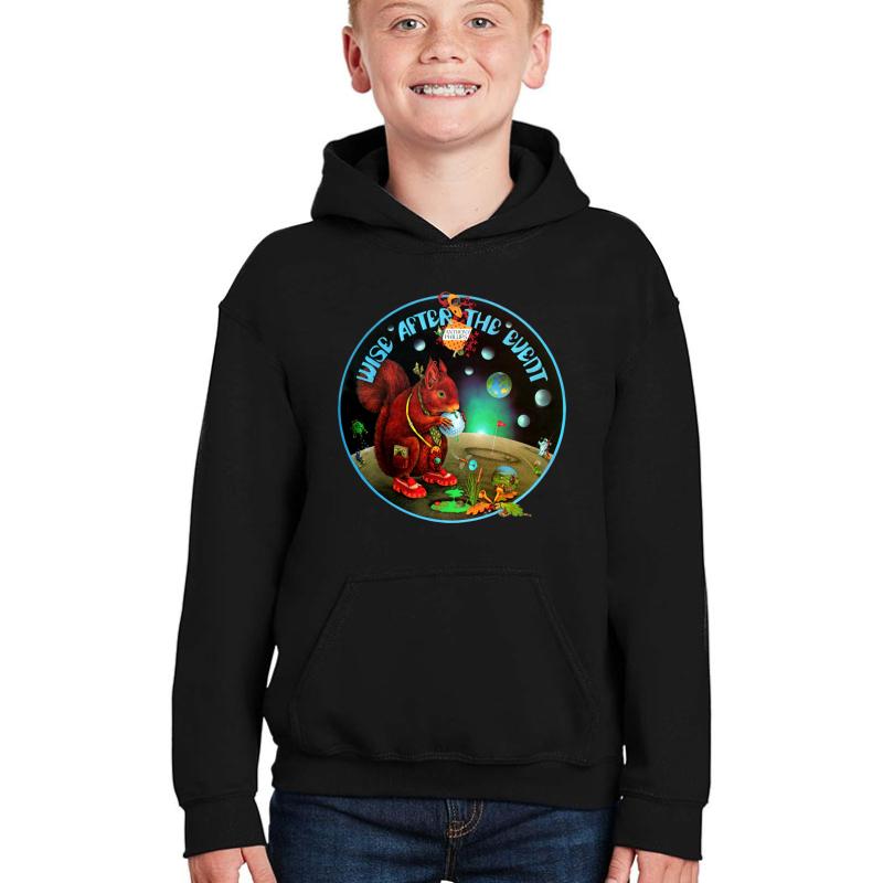 Anthony Phillips - Wise After The Event Youth Hooded Sweatshirt Boy Black