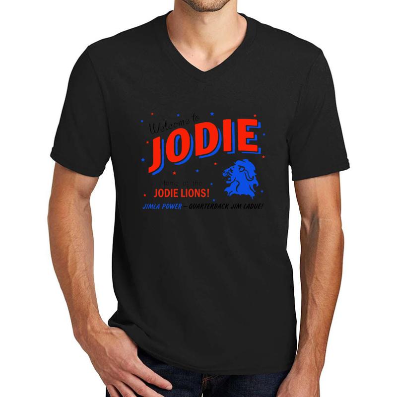 11.22.63 Jodie Unisex V-Neck T-Shirt Men Black