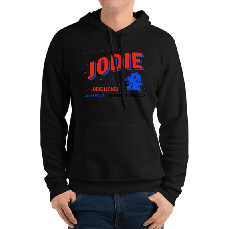 11.22.63 Jodie Unisex Hooded Sweatshirt Men Black