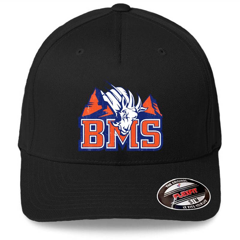 Bms Blue Mountain State Premium Flat Bill Snapback Caps