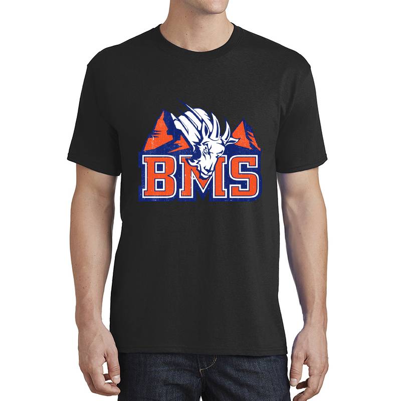 Bms Blue Mountain State Premium Flat Bill Snapback Caps