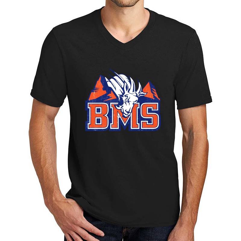 Bms Blue Mountain State Premium Flat Bill Snapback Caps