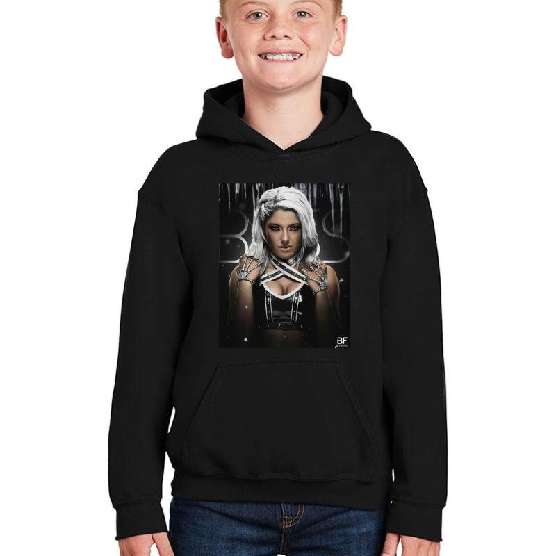 Alexa Bliss - Art Youth Hooded Sweatshirt Boy Black