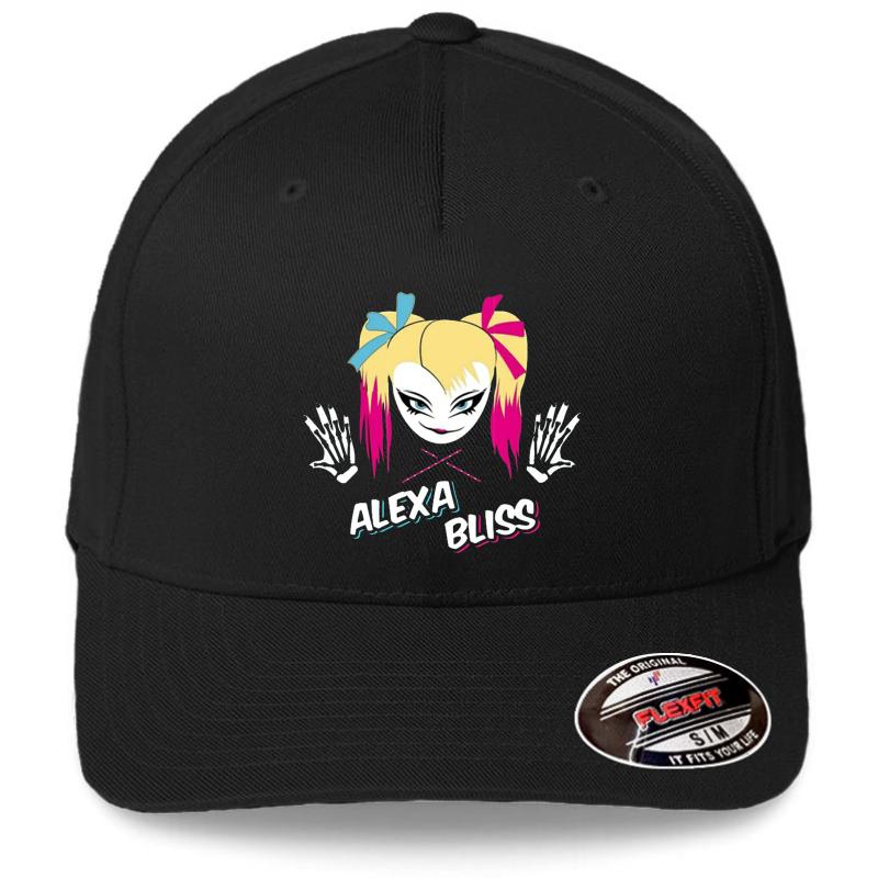 Alexa Bliss Flexfit Baseball Cap  Black