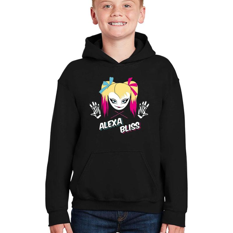 Alexa Bliss Youth Hooded Sweatshirt Boy Black