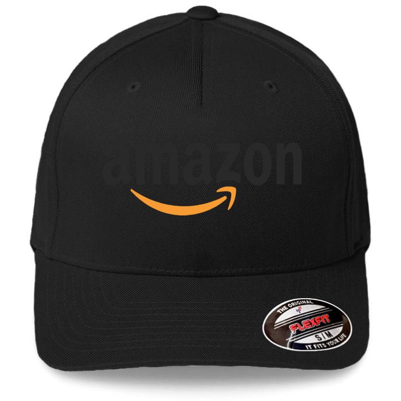 Amazon Logo Flexfit Baseball Cap  Black