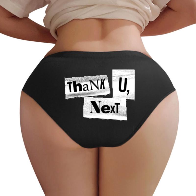 Ariana Grande Women Underwear Panties Women Black