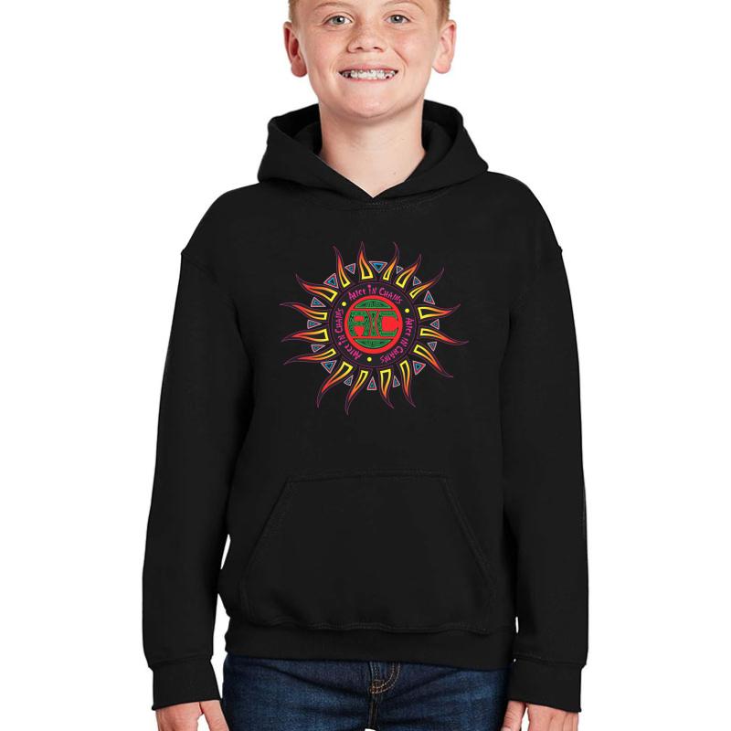 Alice In Chains Youth Hooded Sweatshirt Boy Black