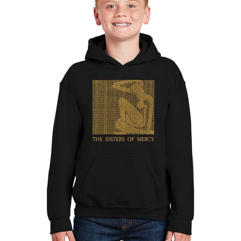 The Sisters Of Mercy - The Worlds End - Alice Youth Hooded Sweatshirt Boy Black