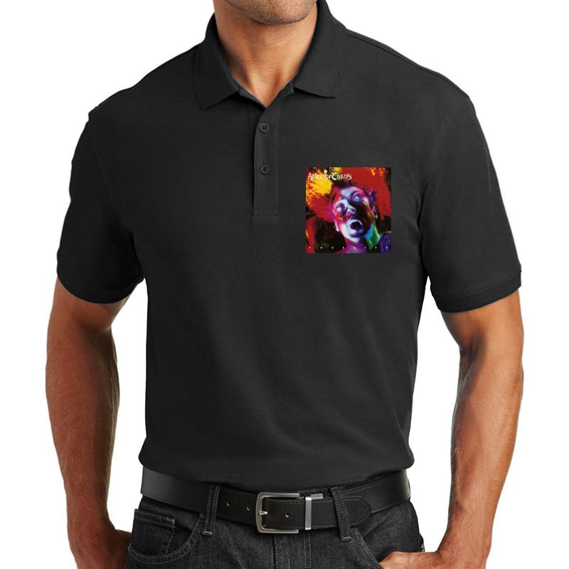 Alice In Chains - Facelift Unisex Polo Jersey Sport Shirt Men Black