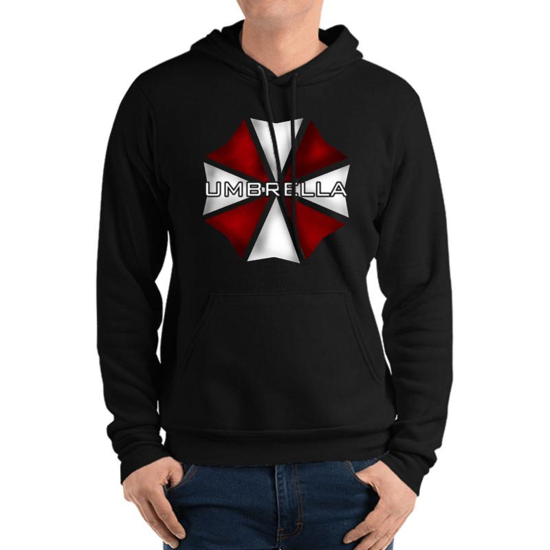 Umbrella Corporation Unisex Hooded Sweatshirt Men Black