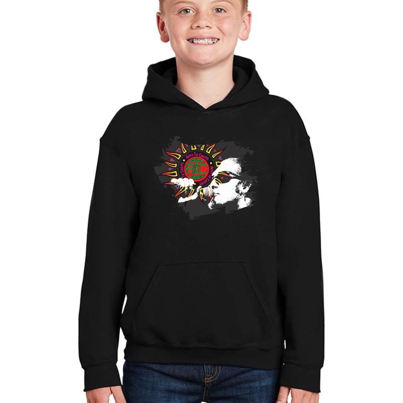 Alice In Chains Youth Hooded Sweatshirt Boy Black