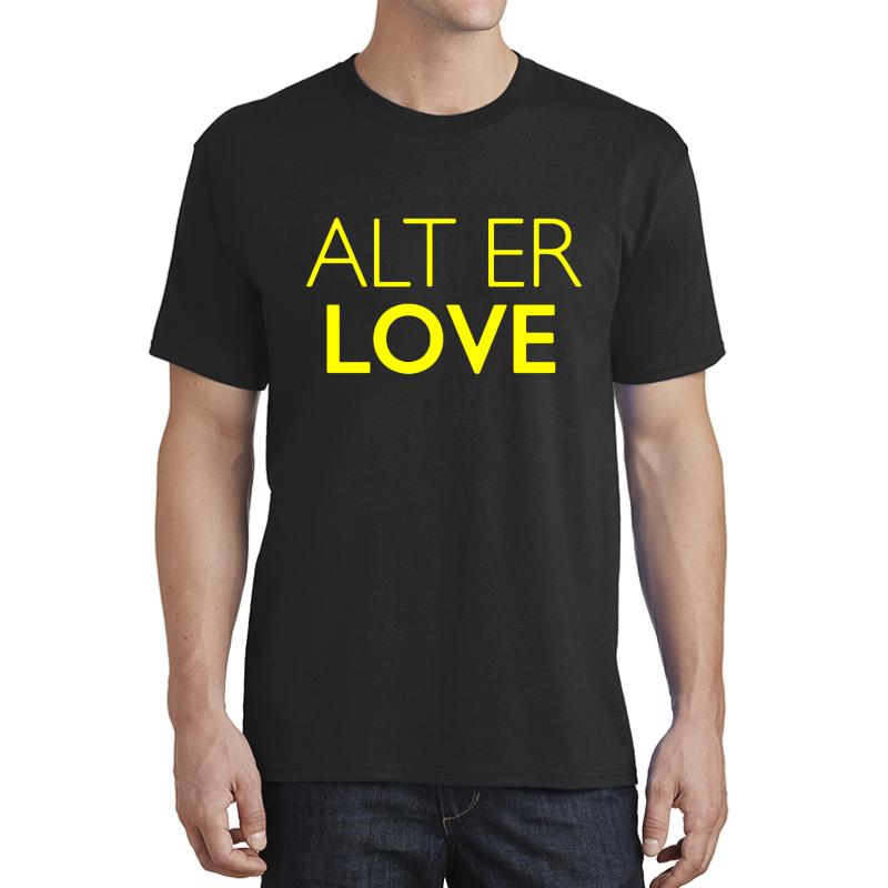 Alt Er Love - Skam Unisex T-Shirt Men Black